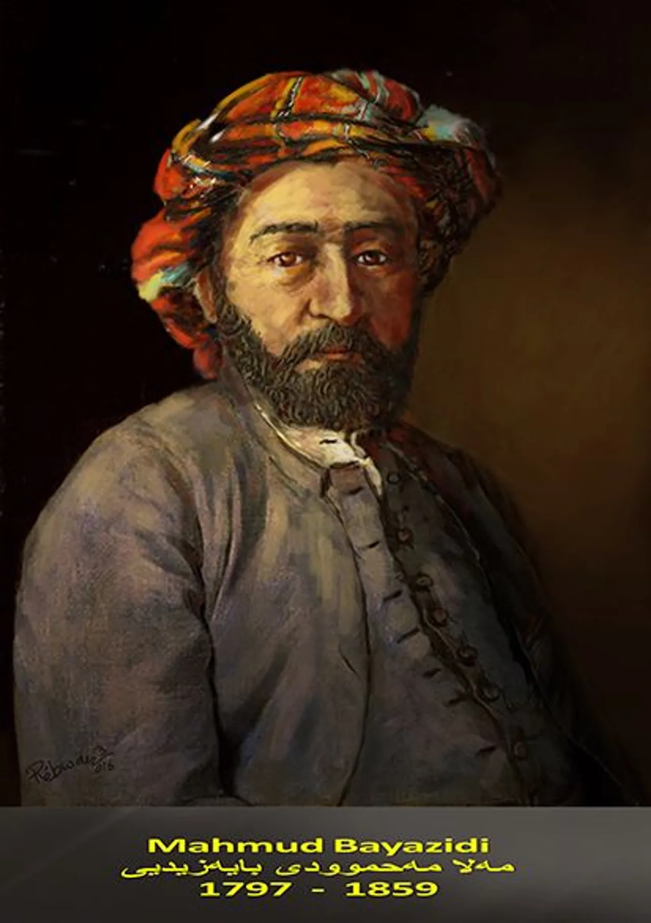 Mahmud Bayazidi portrait